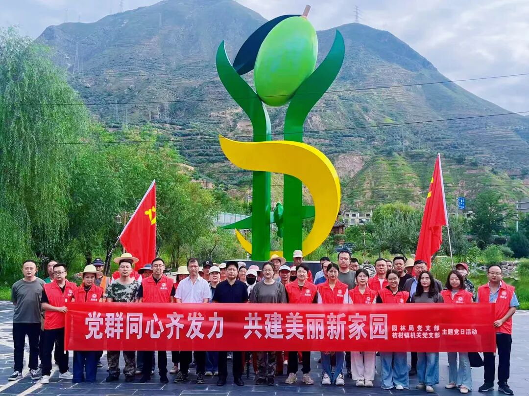 陇南武都桔柑镇：党群同心齐发力 共建美丽新家园